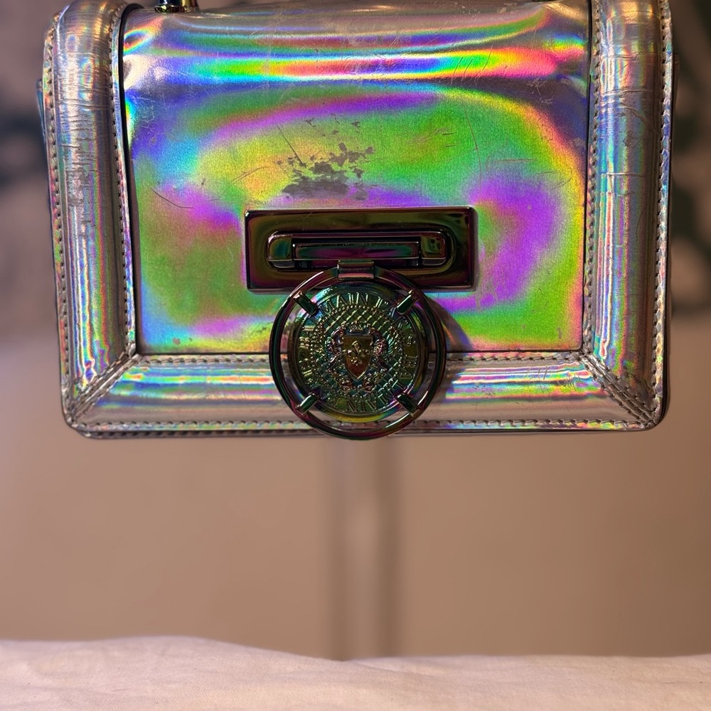 Balmain Authentic Iridescent Mini Bag RARE! - Picture 2 of 12
